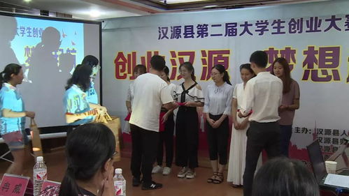 漢源縣第二屆大學生創業大賽圓滿落幕，教育咨詢服務項目嶄露頭角